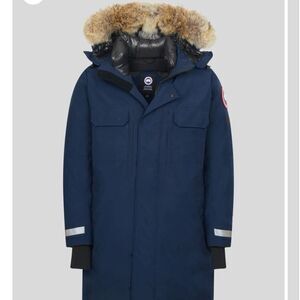 Mens Canada Goose Updated Westmount Parka in Navy | Size: Medium | NWT